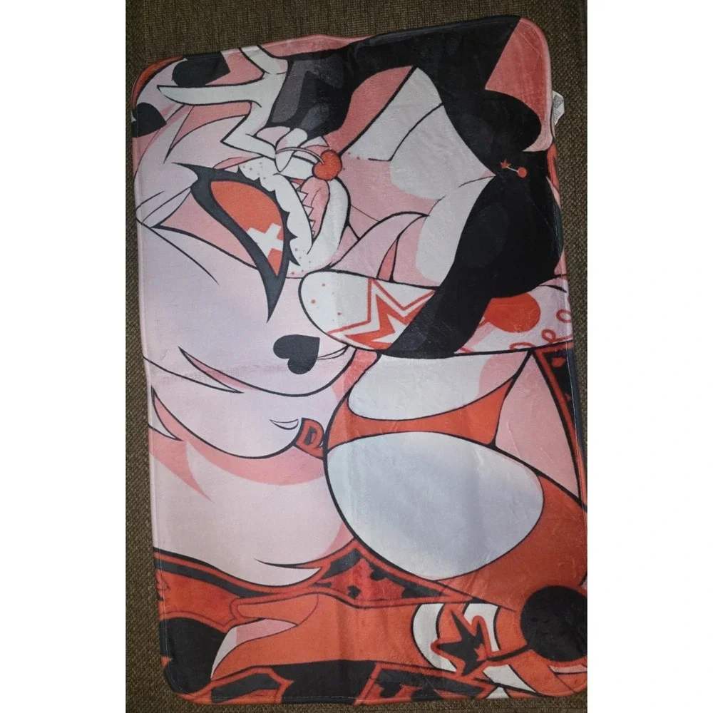 Cherri Bomb FLOOR Mat Desk Rug‎ Matches Hazbin Hotel Valentine's 2023 Playmat